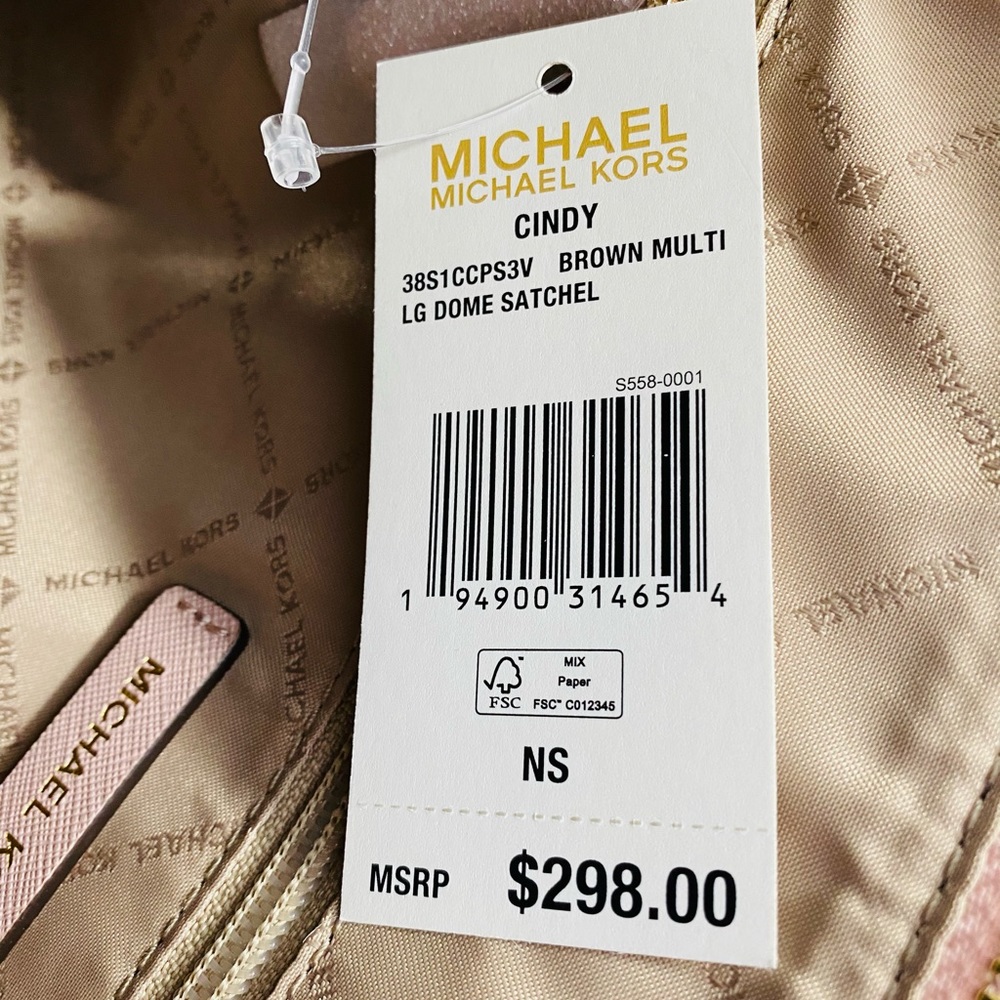 Michael Kors Cindy Large Dome Satchel - Picture 10 of 14